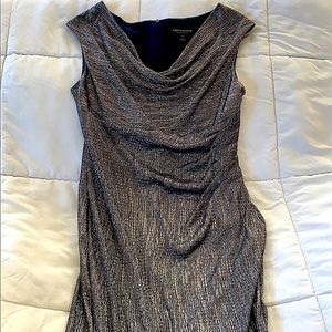 Long, sleeveless evening dress